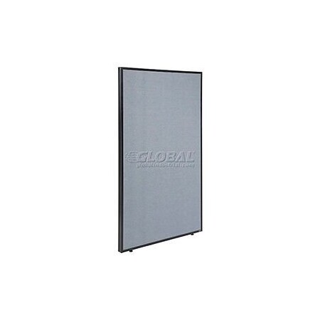 Global Industrial Office Partition Panel, 48-1/4W x 96H, Blue 695789BL